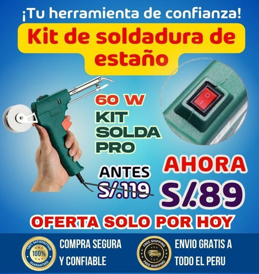 KIT de Soldadura de Estaño