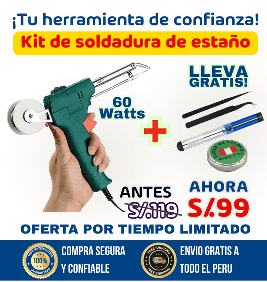 KIT de Soldadura de Estaño